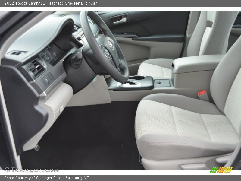 Magnetic Gray Metallic / Ash 2012 Toyota Camry LE