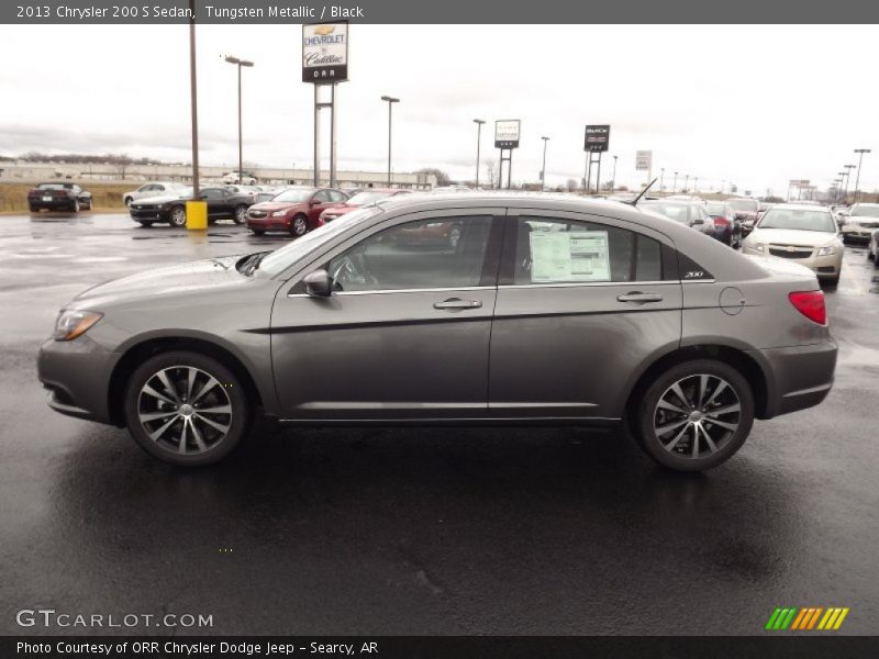 Tungsten Metallic / Black 2013 Chrysler 200 S Sedan