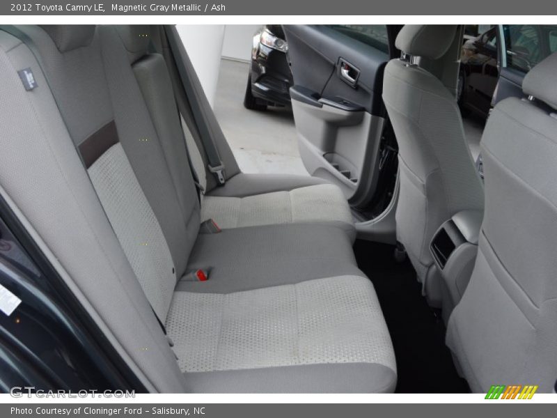 Magnetic Gray Metallic / Ash 2012 Toyota Camry LE