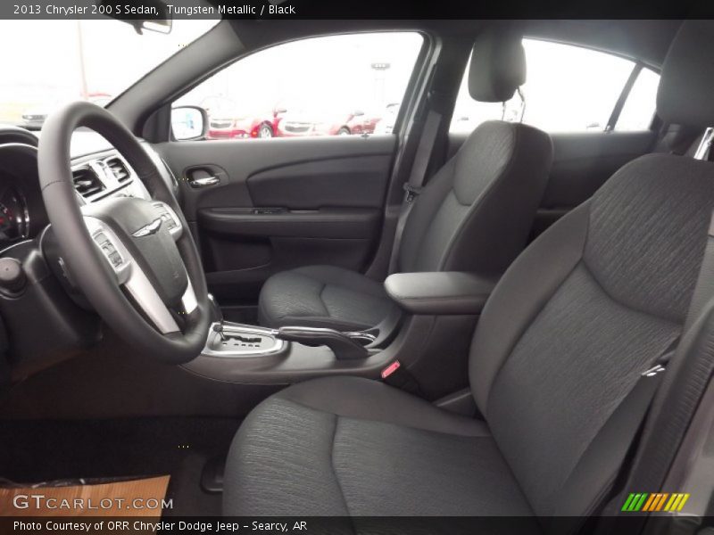 Tungsten Metallic / Black 2013 Chrysler 200 S Sedan