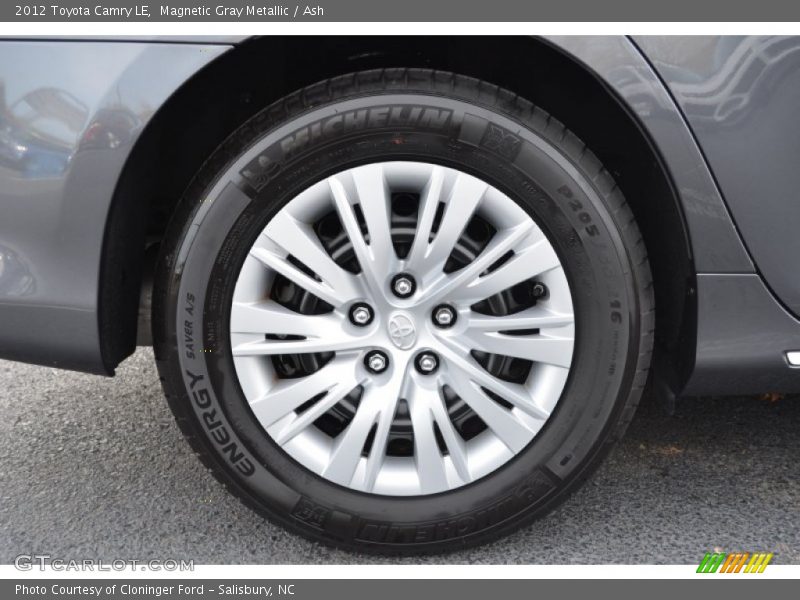 Magnetic Gray Metallic / Ash 2012 Toyota Camry LE