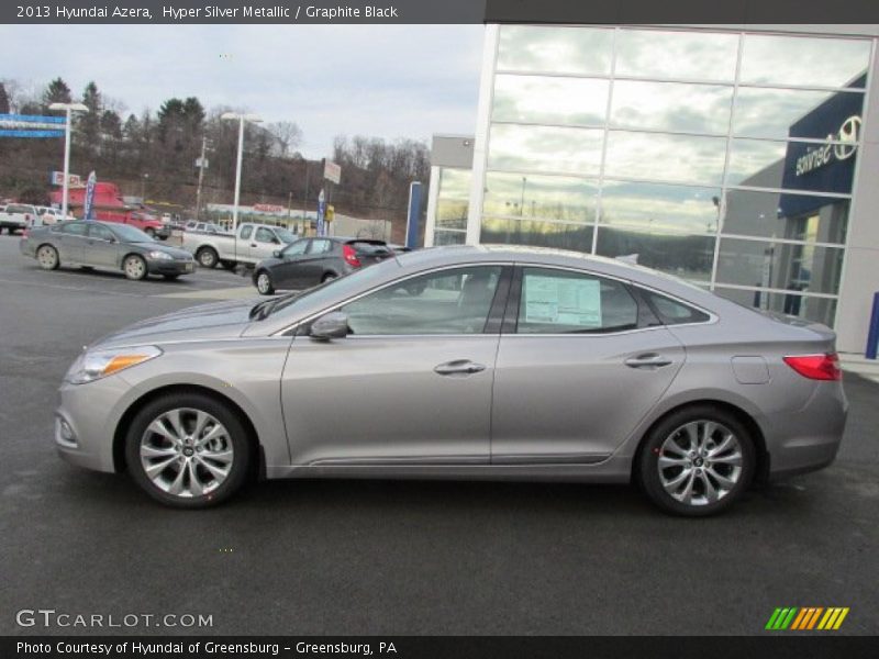 Hyper Silver Metallic / Graphite Black 2013 Hyundai Azera