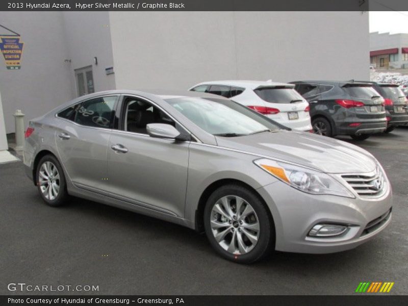 Hyper Silver Metallic / Graphite Black 2013 Hyundai Azera