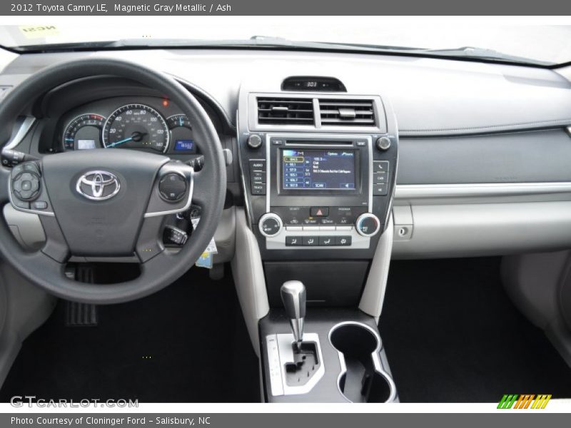 Magnetic Gray Metallic / Ash 2012 Toyota Camry LE