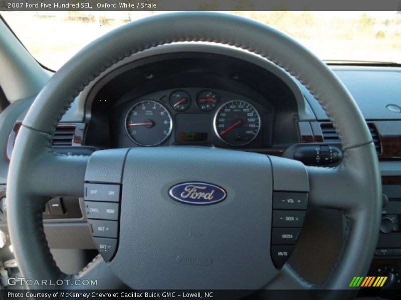 Oxford White / Shale 2007 Ford Five Hundred SEL