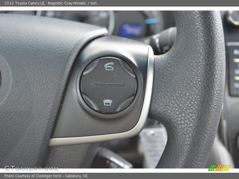 Magnetic Gray Metallic / Ash 2012 Toyota Camry LE