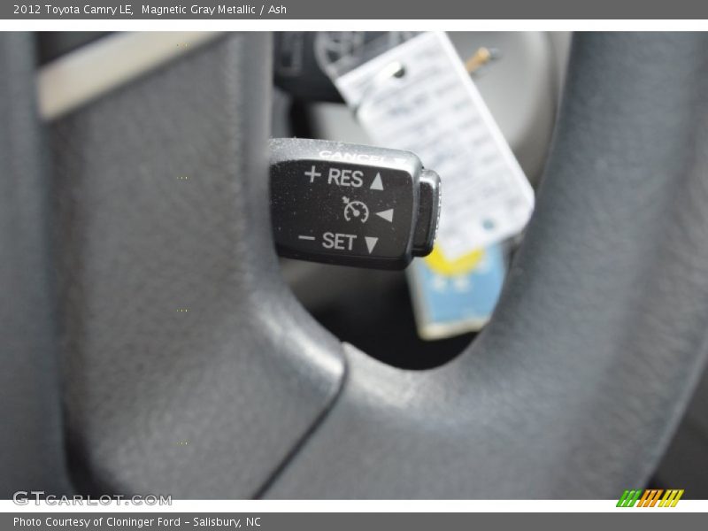 Magnetic Gray Metallic / Ash 2012 Toyota Camry LE