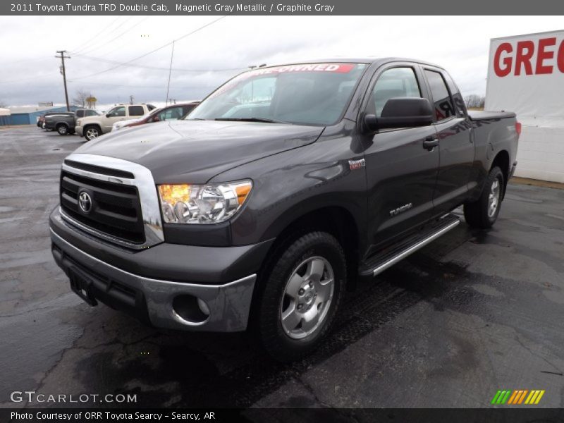 Magnetic Gray Metallic / Graphite Gray 2011 Toyota Tundra TRD Double Cab