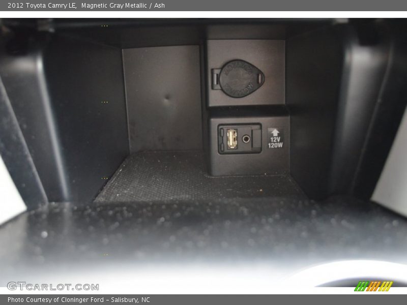 Magnetic Gray Metallic / Ash 2012 Toyota Camry LE