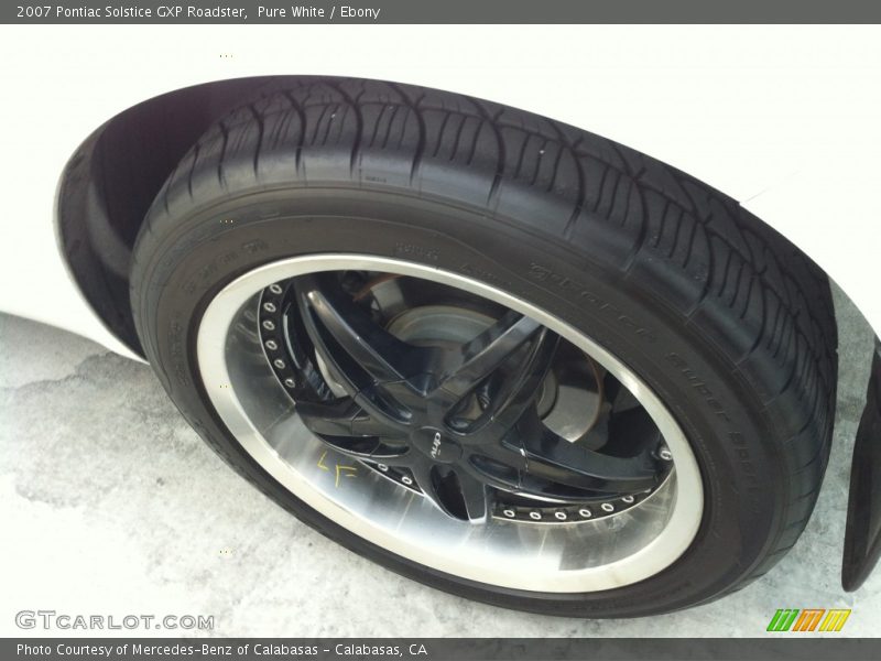 Pure White / Ebony 2007 Pontiac Solstice GXP Roadster