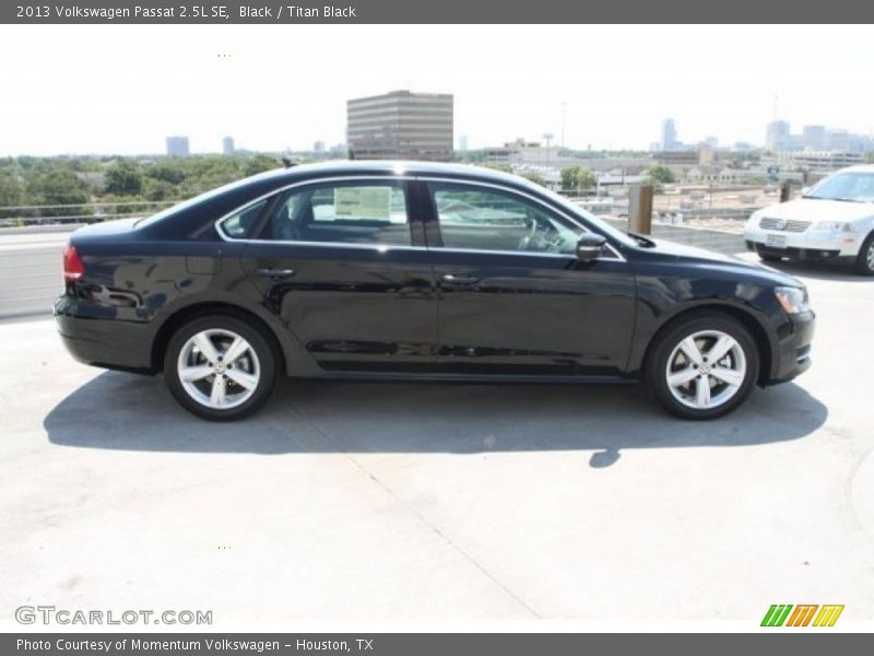 Black / Titan Black 2013 Volkswagen Passat 2.5L SE