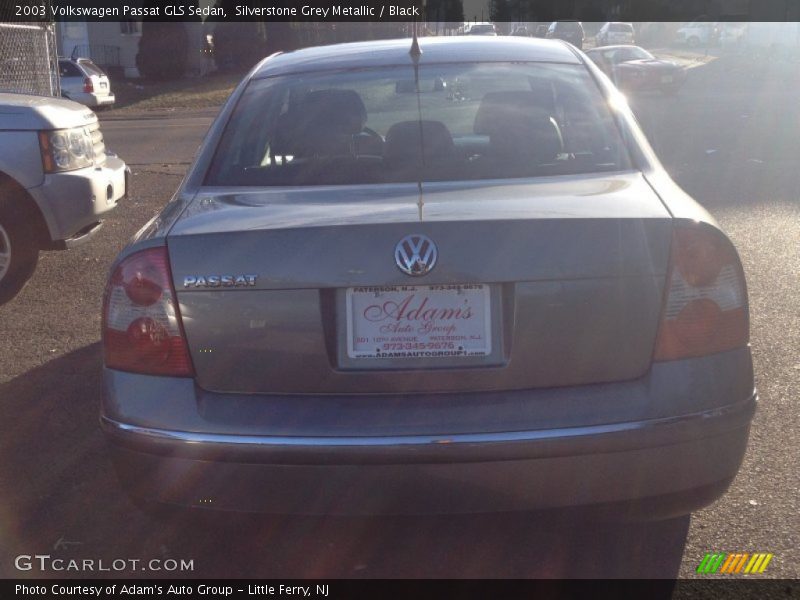 Silverstone Grey Metallic / Black 2003 Volkswagen Passat GLS Sedan