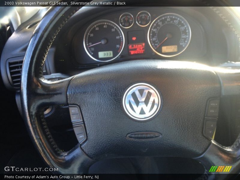 Silverstone Grey Metallic / Black 2003 Volkswagen Passat GLS Sedan