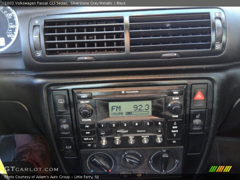 Silverstone Grey Metallic / Black 2003 Volkswagen Passat GLS Sedan