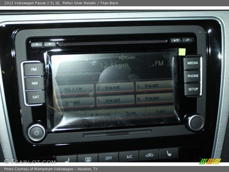 Reflex Silver Metallic / Titan Black 2013 Volkswagen Passat 2.5L SE