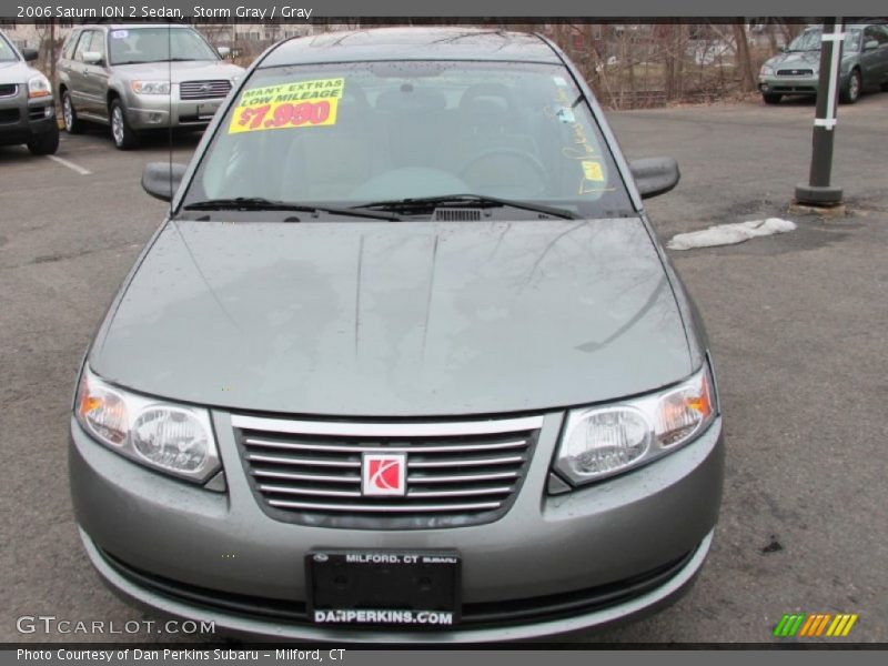 Storm Gray / Gray 2006 Saturn ION 2 Sedan