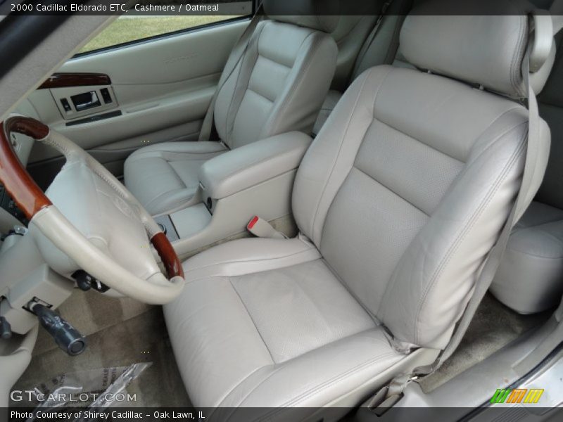 Front Seat of 2000 Eldorado ETC
