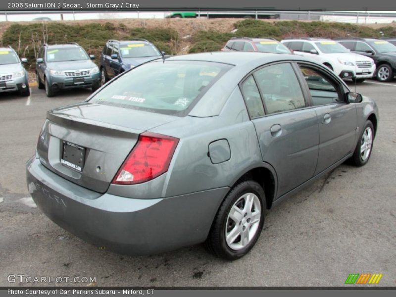 Storm Gray / Gray 2006 Saturn ION 2 Sedan