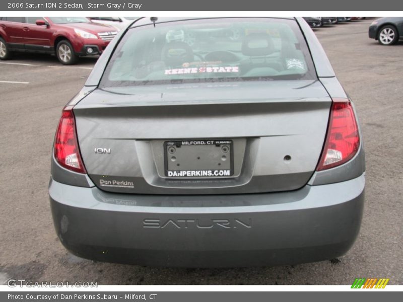 Storm Gray / Gray 2006 Saturn ION 2 Sedan