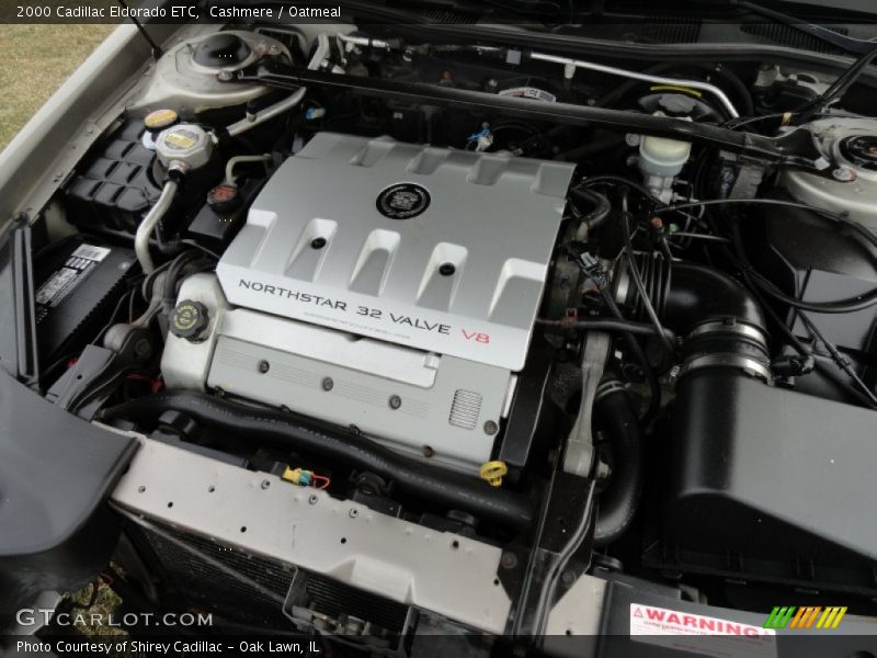  2000 Eldorado ETC Engine - 4.6 Liter DOHC 32-Valve Northstar V8