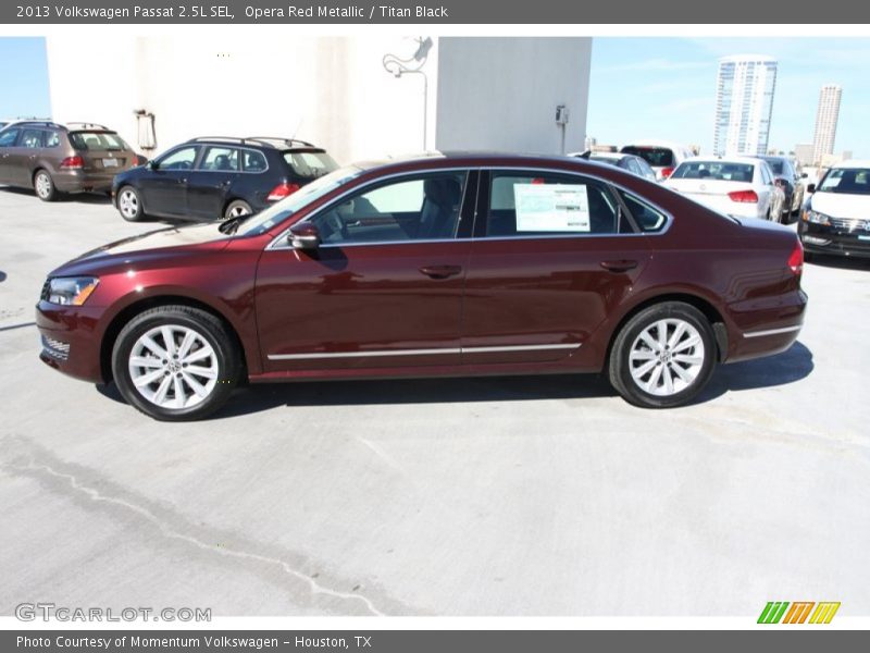  2013 Passat 2.5L SEL Opera Red Metallic