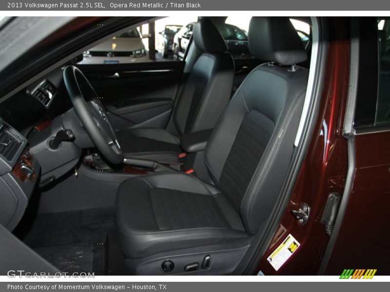 Opera Red Metallic / Titan Black 2013 Volkswagen Passat 2.5L SEL
