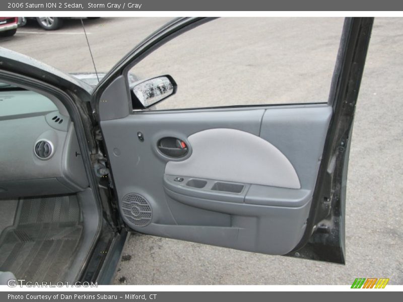 Storm Gray / Gray 2006 Saturn ION 2 Sedan