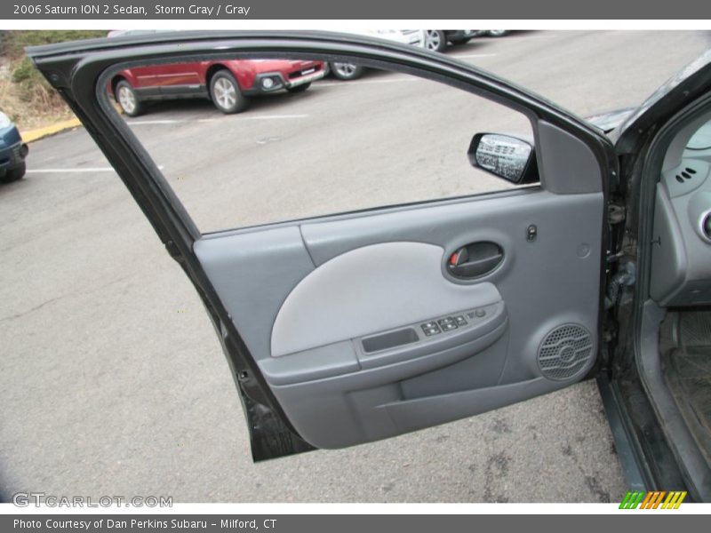 Storm Gray / Gray 2006 Saturn ION 2 Sedan