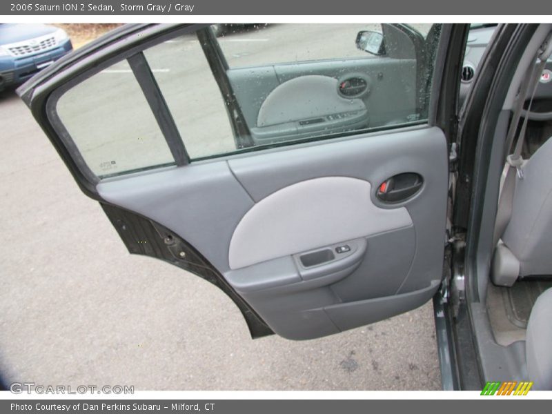 Storm Gray / Gray 2006 Saturn ION 2 Sedan