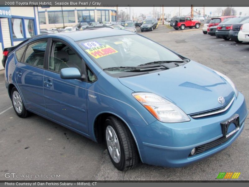 Seaside Blue Pearl / Gray 2008 Toyota Prius Hybrid