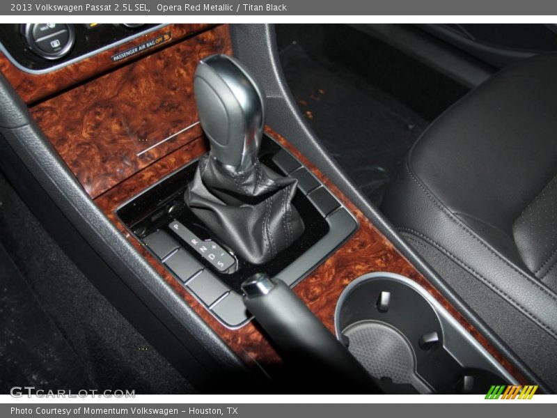  2013 Passat 2.5L SEL 6 Speed Tiptronic Automatic Shifter