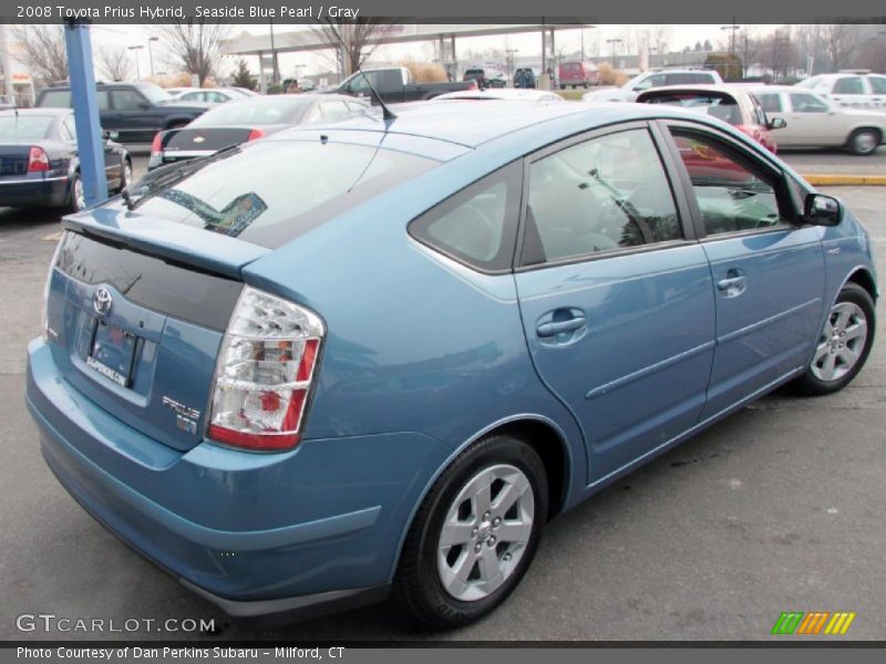 Seaside Blue Pearl / Gray 2008 Toyota Prius Hybrid