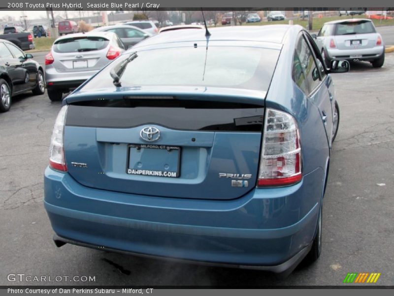 Seaside Blue Pearl / Gray 2008 Toyota Prius Hybrid
