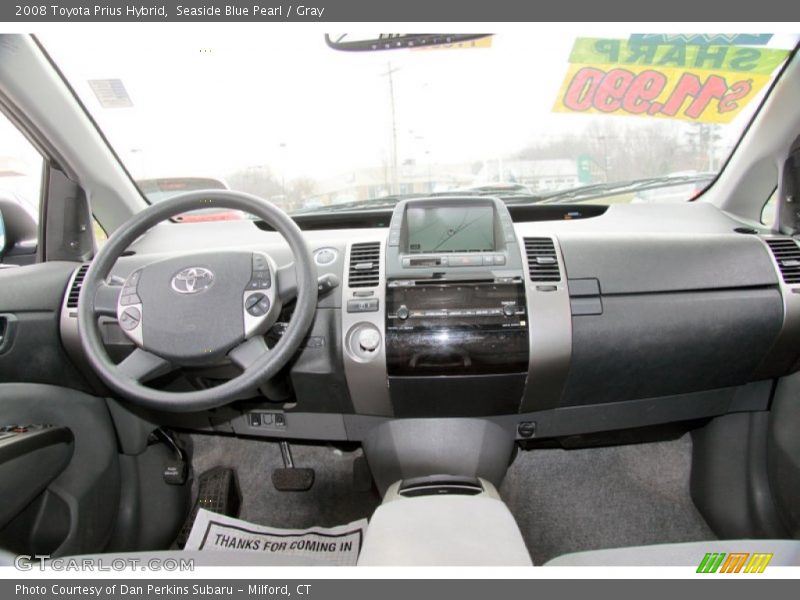 Seaside Blue Pearl / Gray 2008 Toyota Prius Hybrid