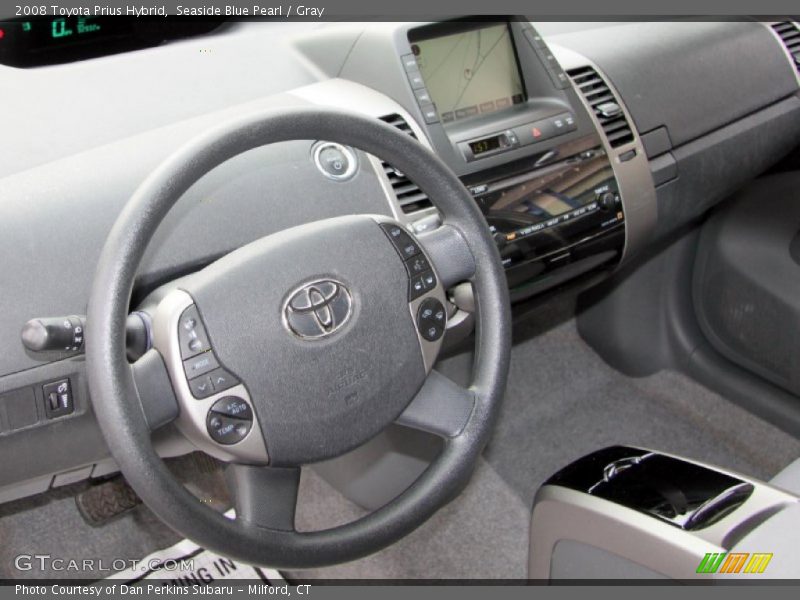 Dashboard of 2008 Prius Hybrid
