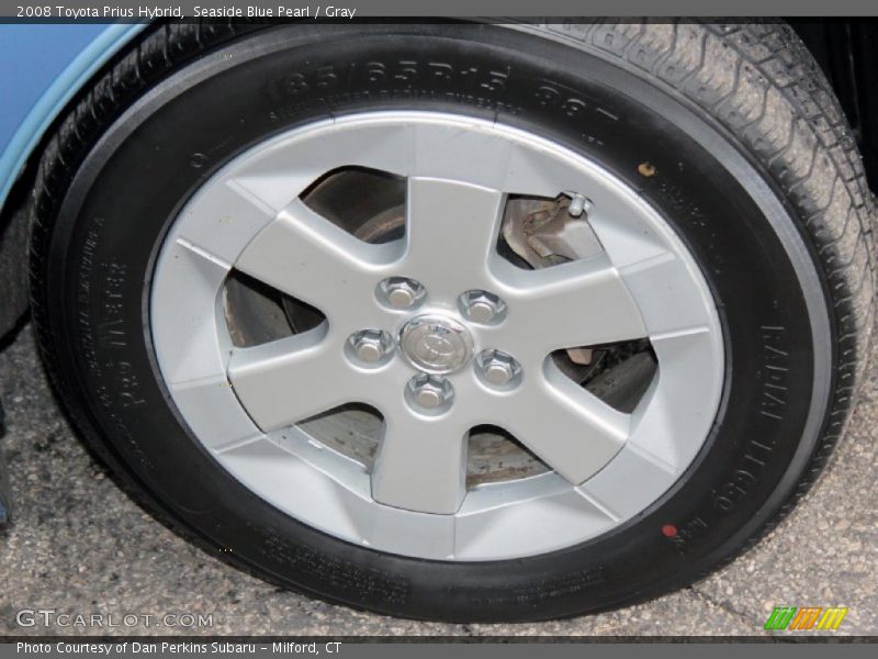 Seaside Blue Pearl / Gray 2008 Toyota Prius Hybrid