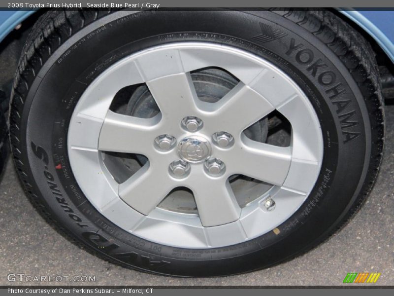 Seaside Blue Pearl / Gray 2008 Toyota Prius Hybrid