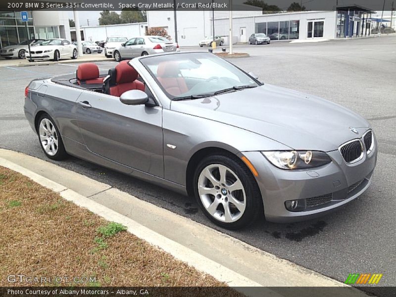 Front 3/4 View of 2007 3 Series 335i Convertible