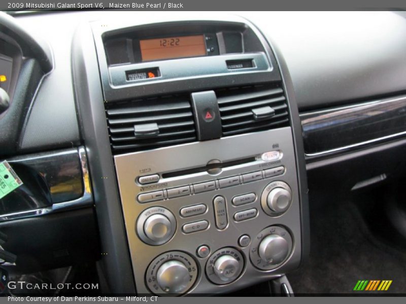 Maizen Blue Pearl / Black 2009 Mitsubishi Galant Sport V6