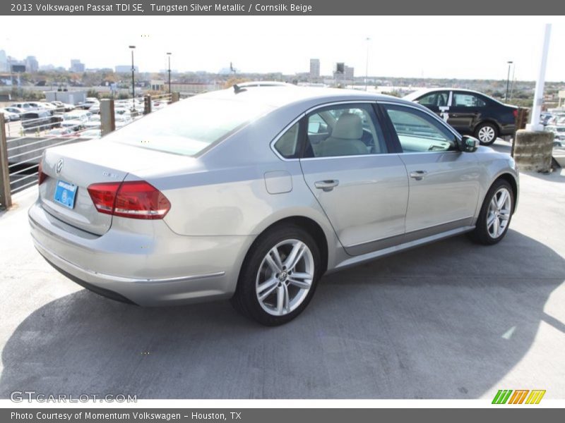 Tungsten Silver Metallic / Cornsilk Beige 2013 Volkswagen Passat TDI SE