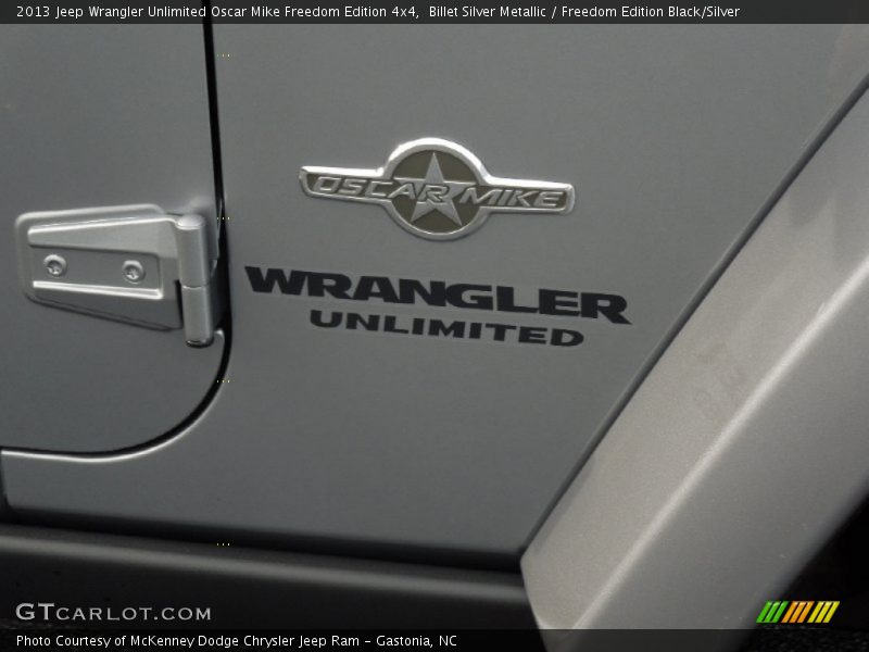  2013 Wrangler Unlimited Oscar Mike Freedom Edition 4x4 Logo