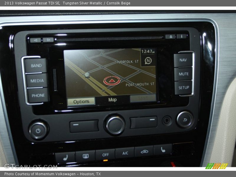 Tungsten Silver Metallic / Cornsilk Beige 2013 Volkswagen Passat TDI SE