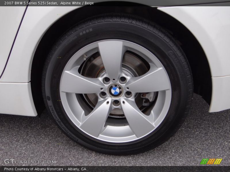  2007 5 Series 525i Sedan Wheel