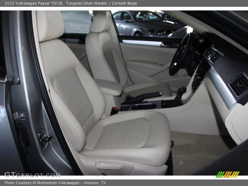 Tungsten Silver Metallic / Cornsilk Beige 2013 Volkswagen Passat TDI SE