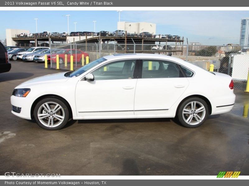 Candy White / Titan Black 2013 Volkswagen Passat V6 SEL