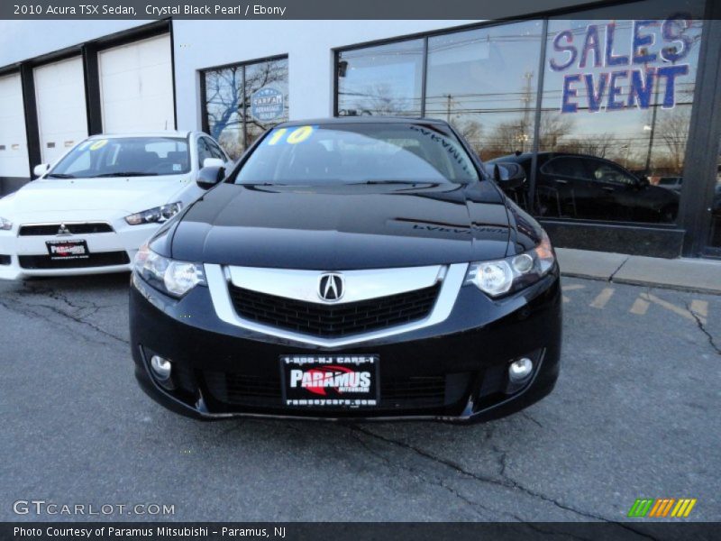 Crystal Black Pearl / Ebony 2010 Acura TSX Sedan