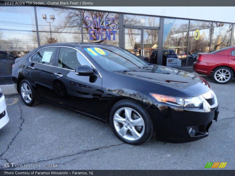 Crystal Black Pearl / Ebony 2010 Acura TSX Sedan