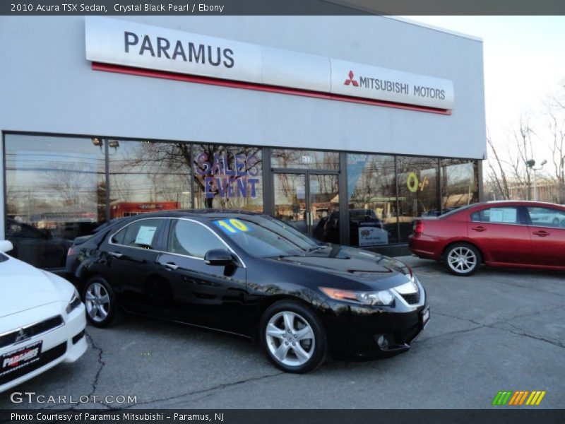 Crystal Black Pearl / Ebony 2010 Acura TSX Sedan