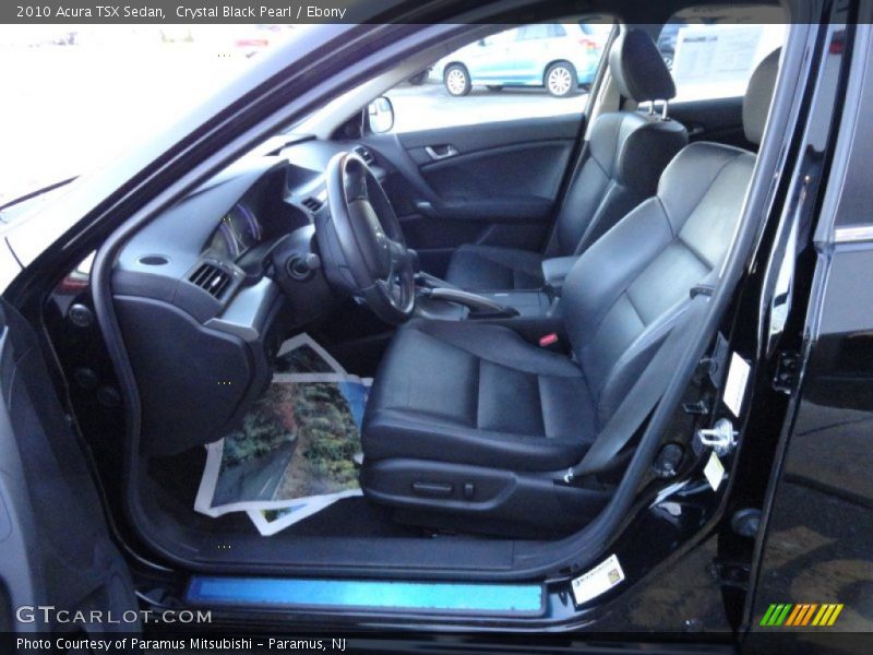 Crystal Black Pearl / Ebony 2010 Acura TSX Sedan