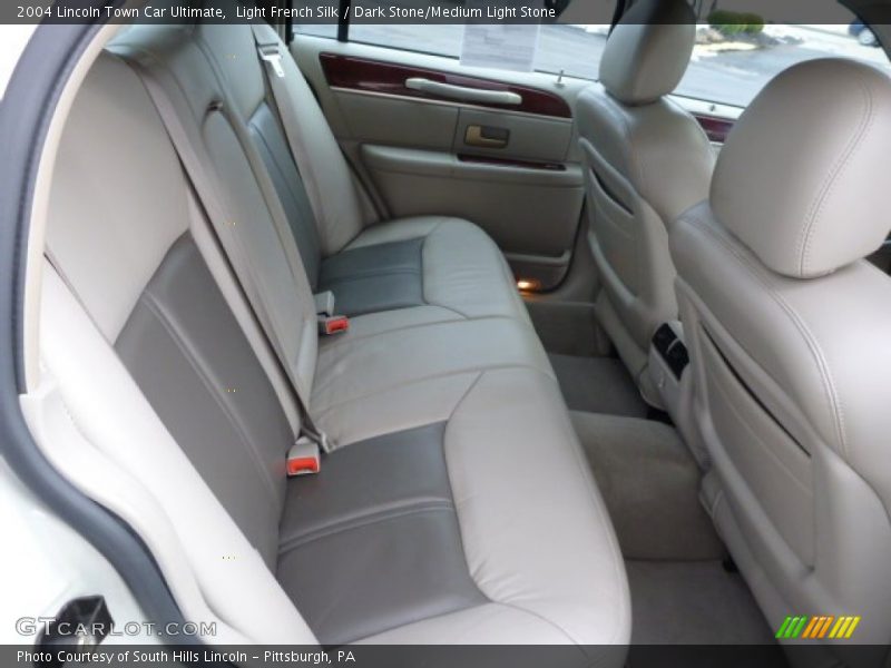 Rear Seat of 2004 Town Car Ultimate